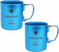 Amazon.co.jp: Snow Peak チタン二重壁カップ 450 フレッシュ